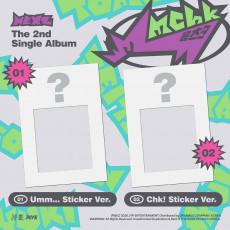 NEXZ - 2nd Single Album [Mmchk] (Umm...Sticker ver. / Chk! Sticker ver) (Random Ver.) + Photocard (FANS SHOP)