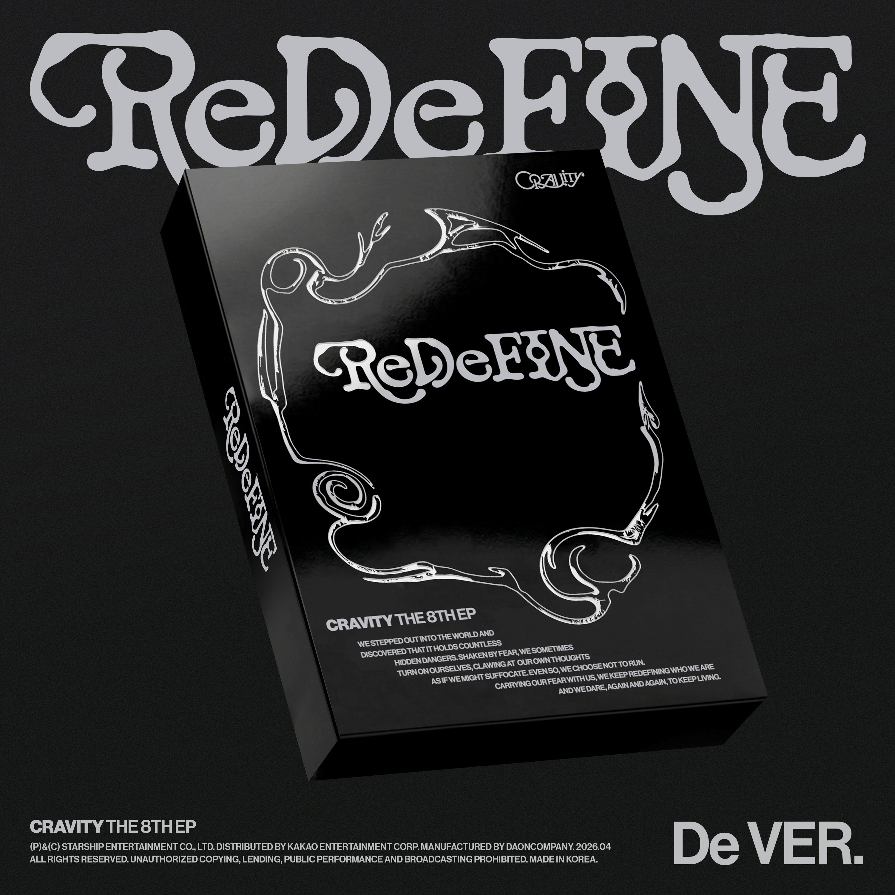 CRAVITY - THE 8TH EP [ReDeFINE] (De VER.)