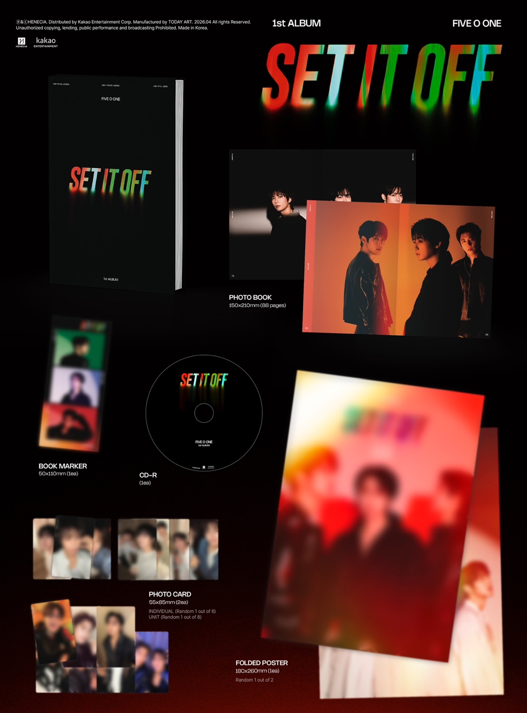 FIVE O ONE - 1ST ALBUM [SET IT OFF]