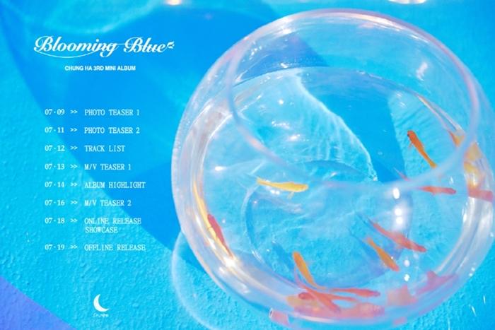 CHUNG HA - 3rd Mini [Blooming Blue]