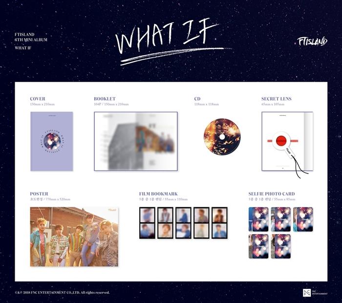 FT ISLAND - 6TH MINI ALBUM [WHAT IF]