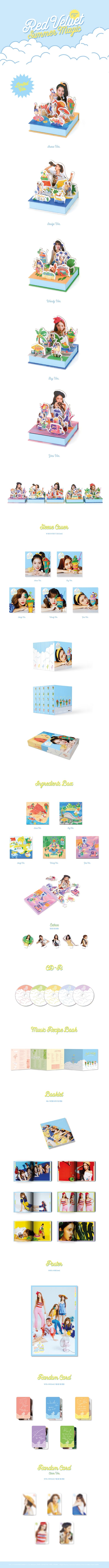 RED VELVET - [SUMMER MAGIC] Limited Edition (Random ver.)