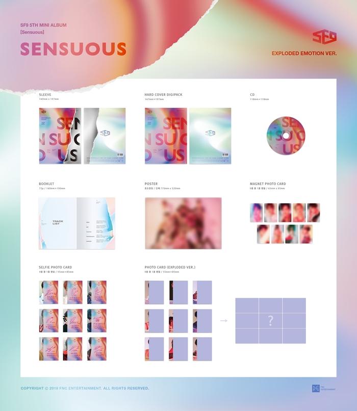 SF9 - 5th Mini [SENSUOUS] _ Random version