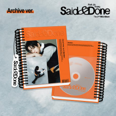 Park Jin Young - THE 2ND MINI ALBUM [Said & Done] (Archive  Ver.)