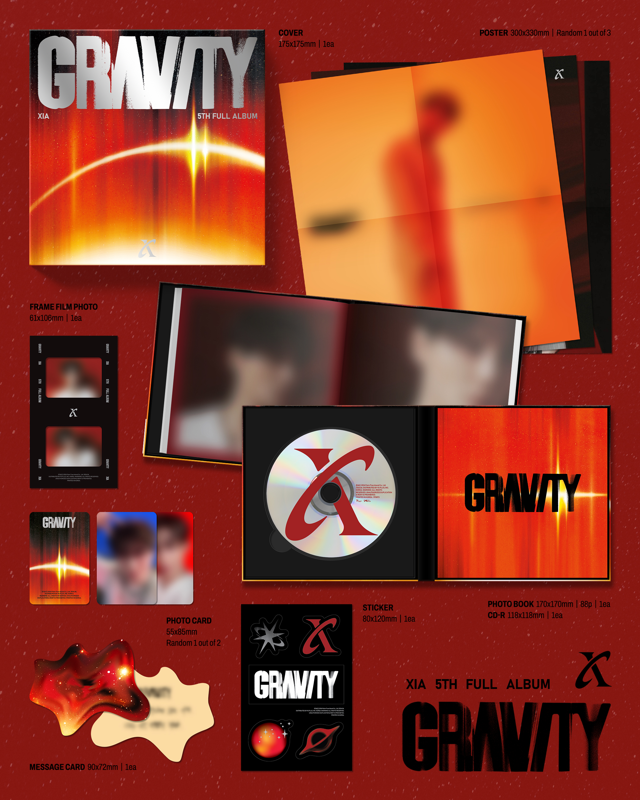 XIA - 5th FULL ALBUM [GRAVITY] Orbit Ver.
