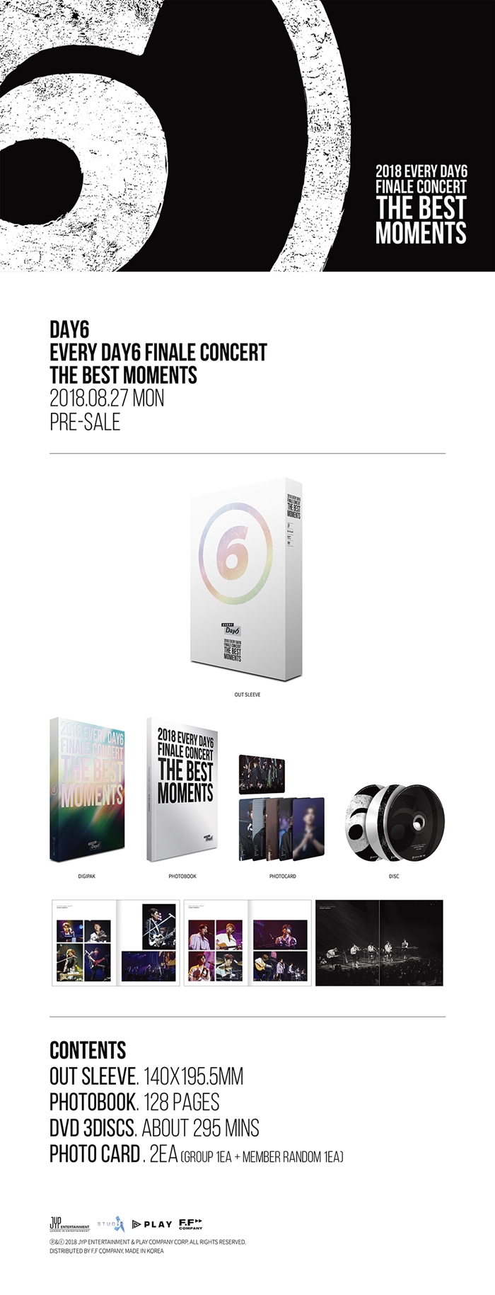 DAY6 - EVERY DAY6 FINALE CONCERT - THE BEST MOMENTS DVD