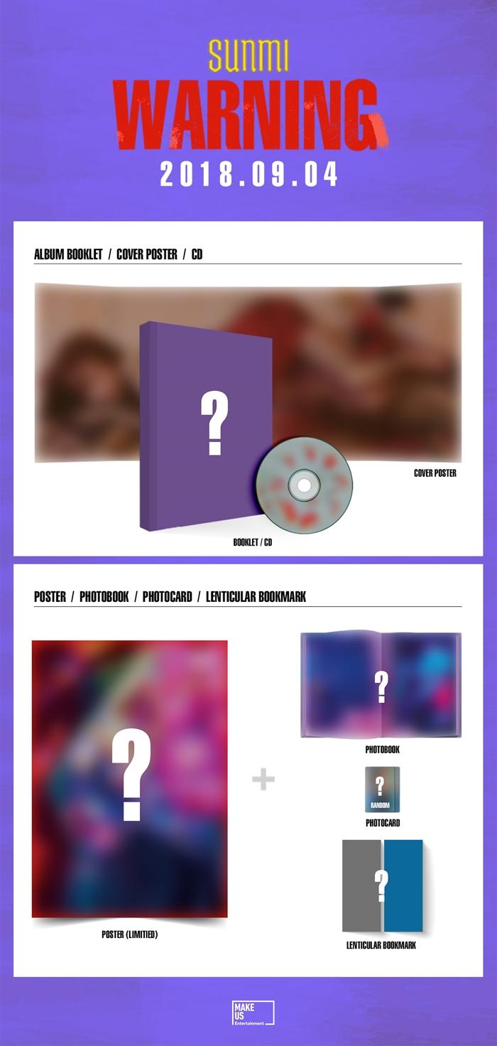 SUNMI - Mini Album [WARNING]