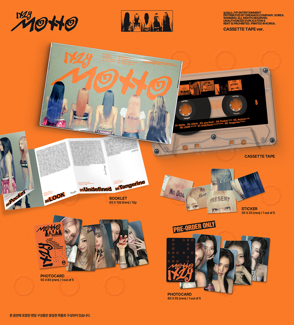ITZY - [MOTTO] CASSETTE TAPE VER.