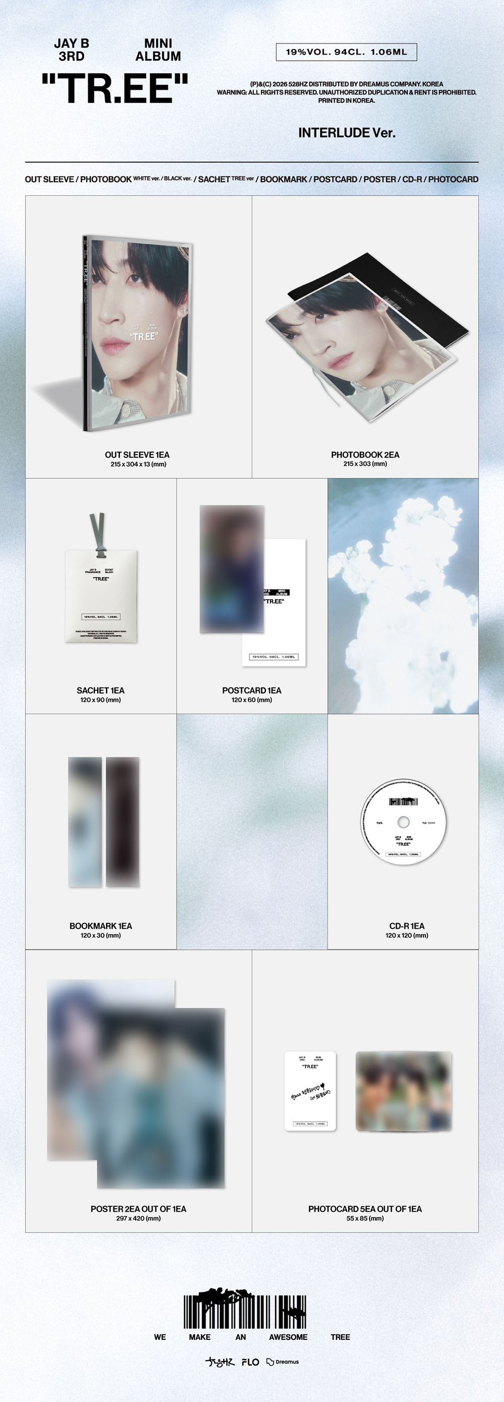JAY B - 3RD MINI ALBUM [TR.EE] (INTERLUDE Ver.)