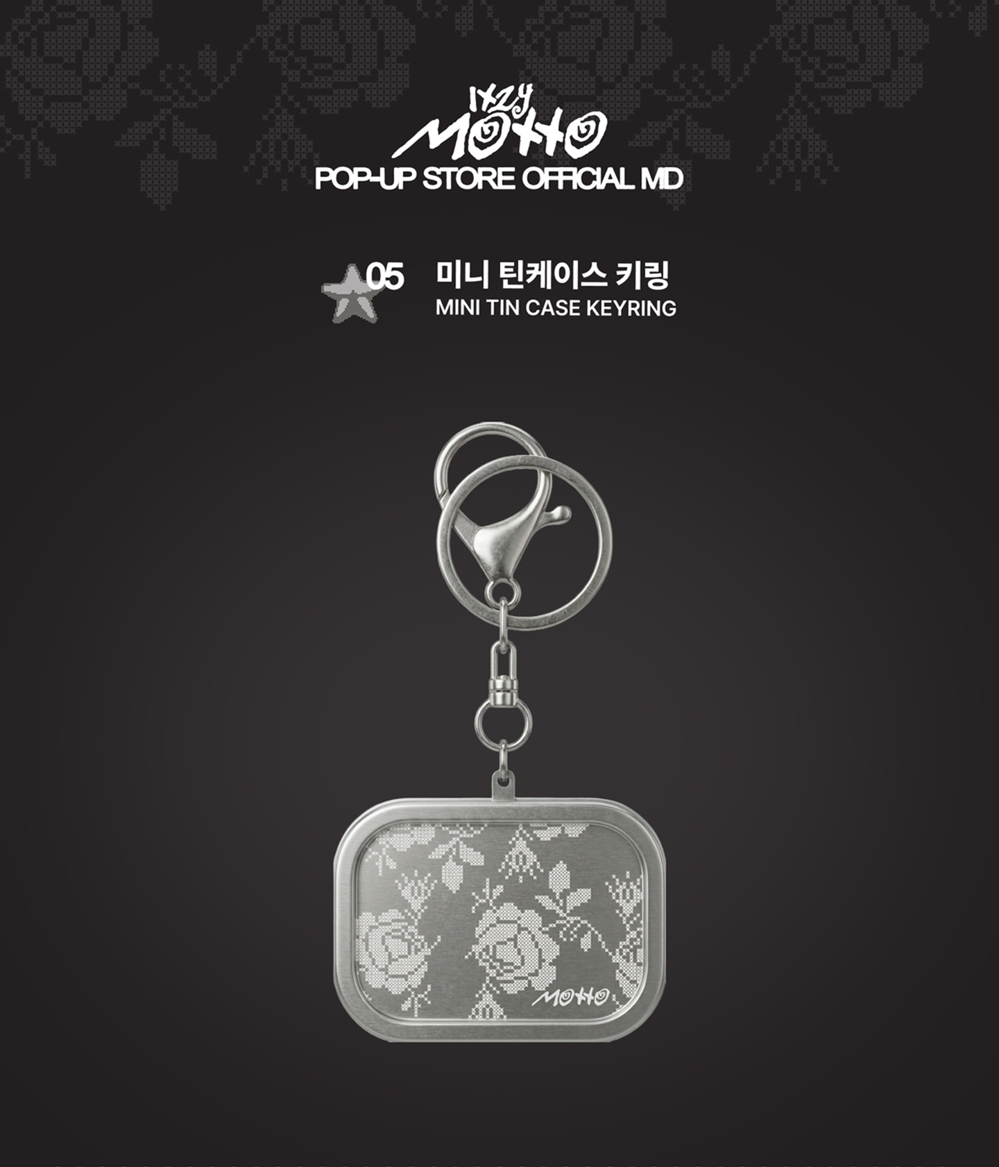 ITZY - Motto POP-UP STORE : MINI TIN CASE KEYRING