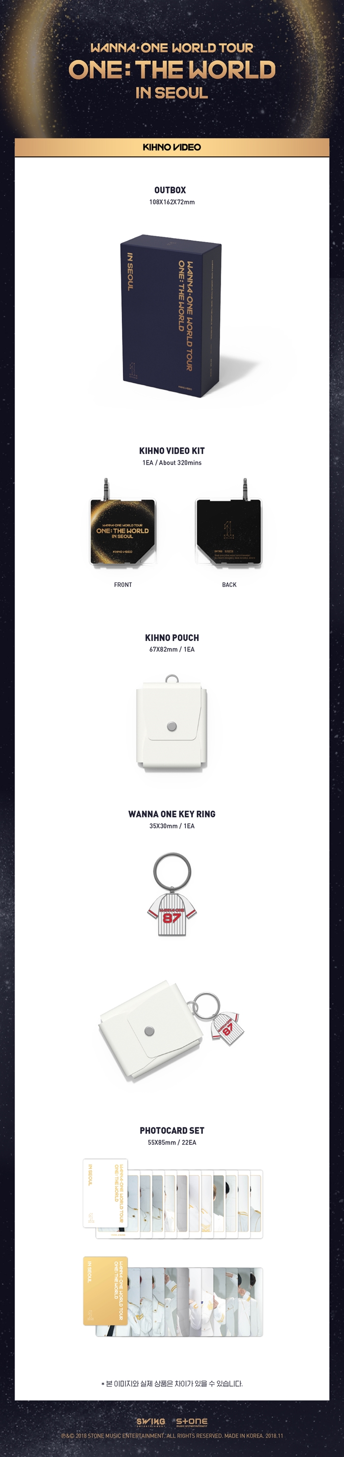 WANNA ONE - WORLD TOUR ONE: THE WORLD IN SEOUL (KIHNO VIDEO)