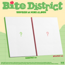 USPEER - 1st MINI ALBUM [BITE DISTRICT] (KINETIC ver. / STATIC ver.) (Random Ver.)