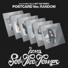 izna - 3rd Mini Album [SET THE TEMPO] POSTCARD Ver. (Random Ver.) + Random Photocard (APPLE MUSIC)