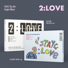 STAYC - The 6th Single Album [2:LOVE] (COURT ZINE ver. / PLAYER PROFILE ver.) (Random Ver.)