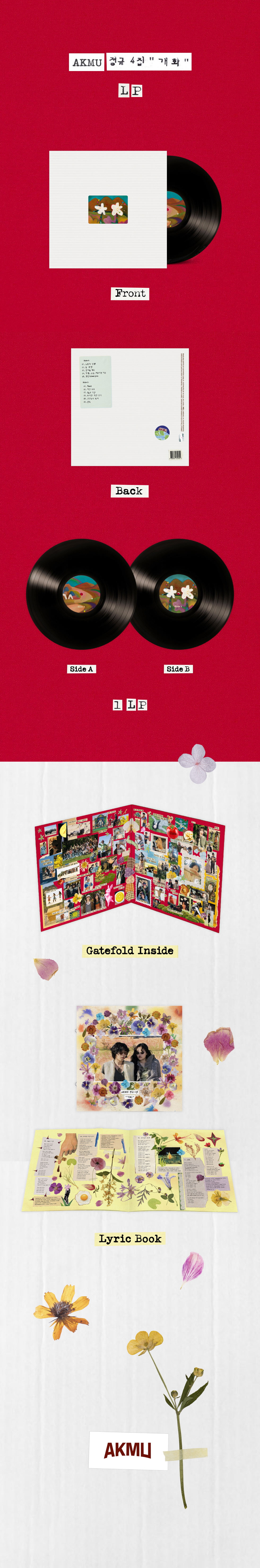 AKMU – 4TH FULL ALBUM [BLOOMING] (LP)