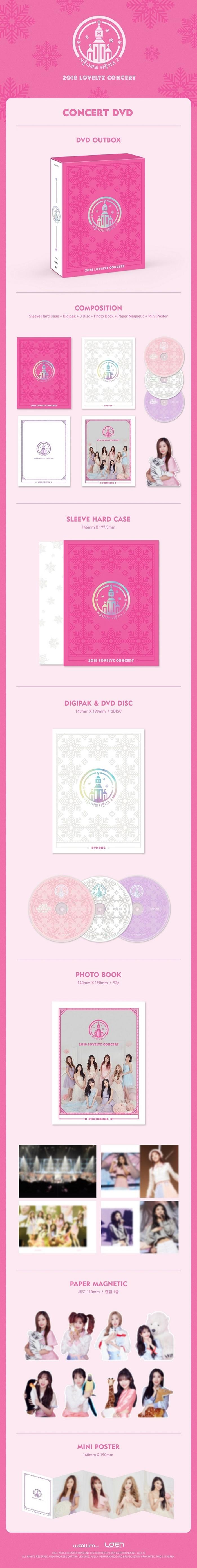 LOVELYZ - 2018 LOVELYZ CONCERT DVD