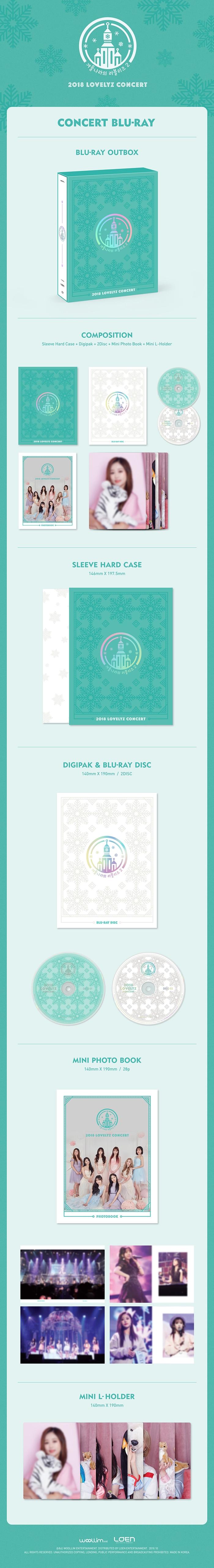 LOVELYZ - 2018 LOVELYZ CONCERT (Blu-ray)