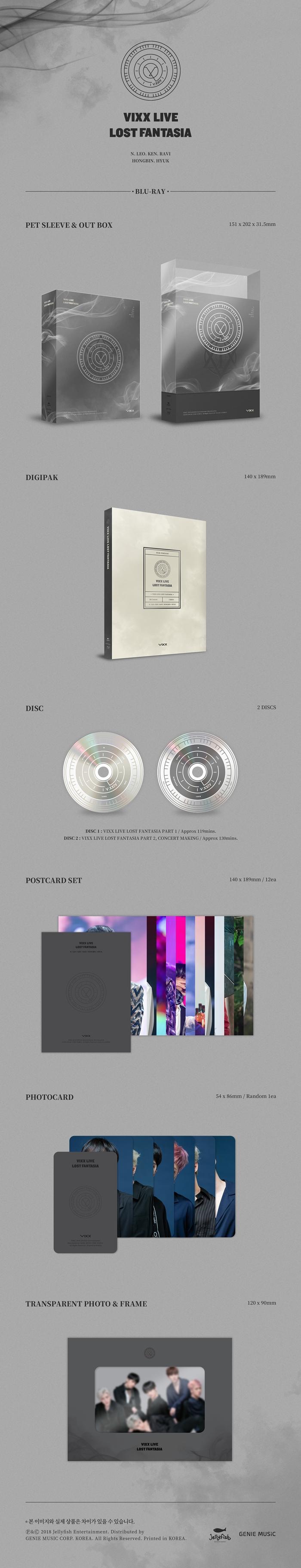 VIXX - [LIVE LOST FANTASIA] BLU-RAY
