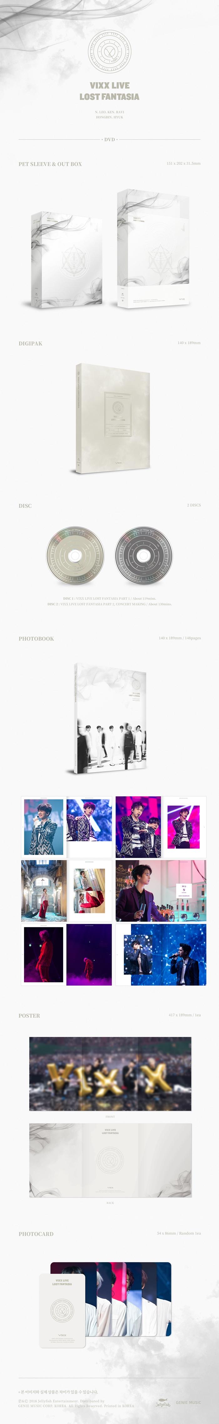 VIXX - [LIVE LOST FANTASIA] DVD