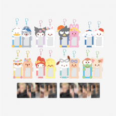 Stray Kids - CONNECTING PHOTOCARD HOLDER - SKZOO X SANRIO CHARACTERS (BAD BADTZ-MARU)