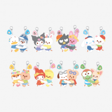 Stray Kids - HUG PLUSH KEYRING - SKZOO X SANRIO CHARACTERS (FoxI.Ny)