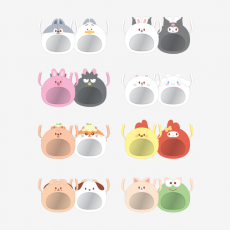 Stray Kids - PLUSH PVC CROSS BAG - SKZOO X SANRIO CHARACTERS (PuppyM X POCHACCO)