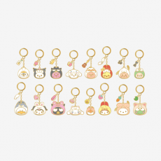 Stray Kids - METAL KEYRING - SKZOO X SANRIO CHARACTERS (KUROMI)