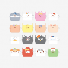 Stray Kids - CARD WALLET CROSS BAG - SKZOO X SANRIO CHARACTERS (AHIRUNOPEKKLE)
