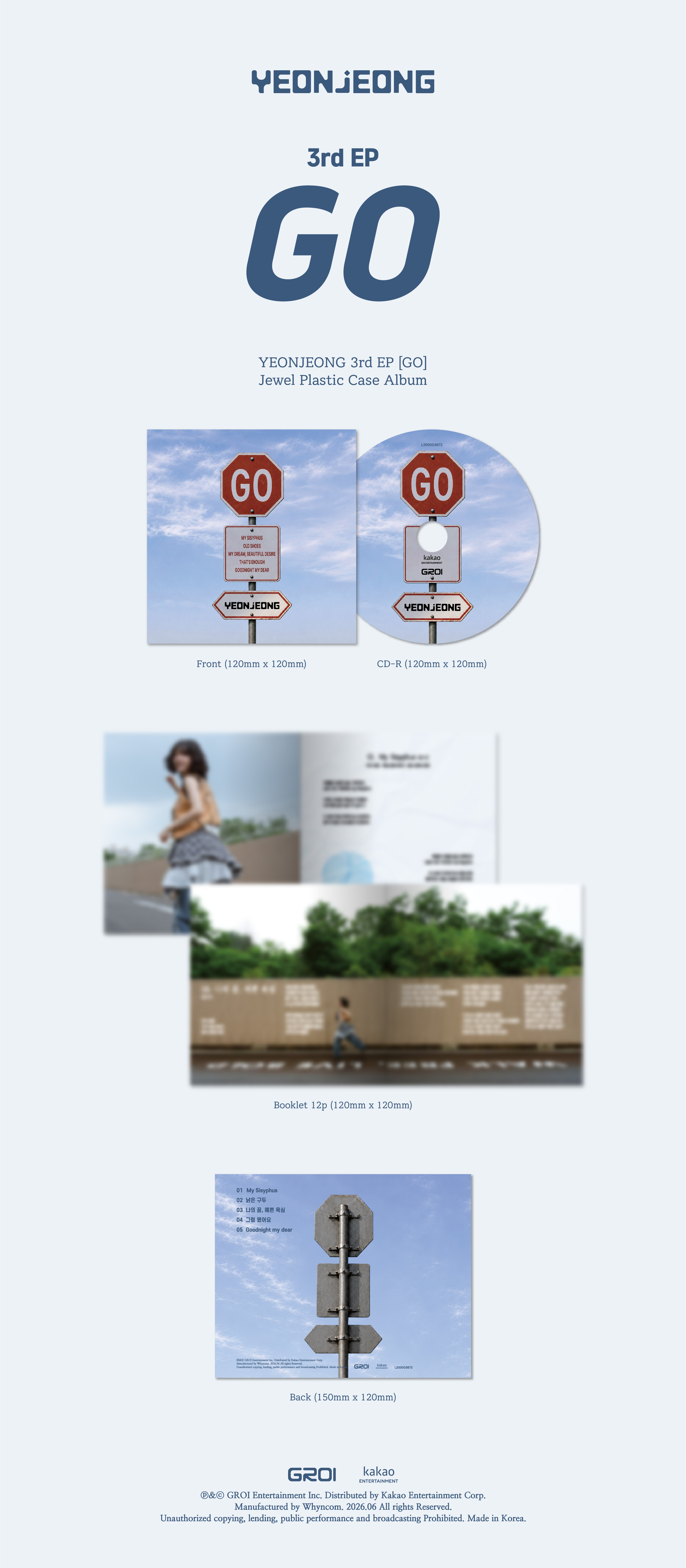 YEON JEONG - 3RD EP [GO]