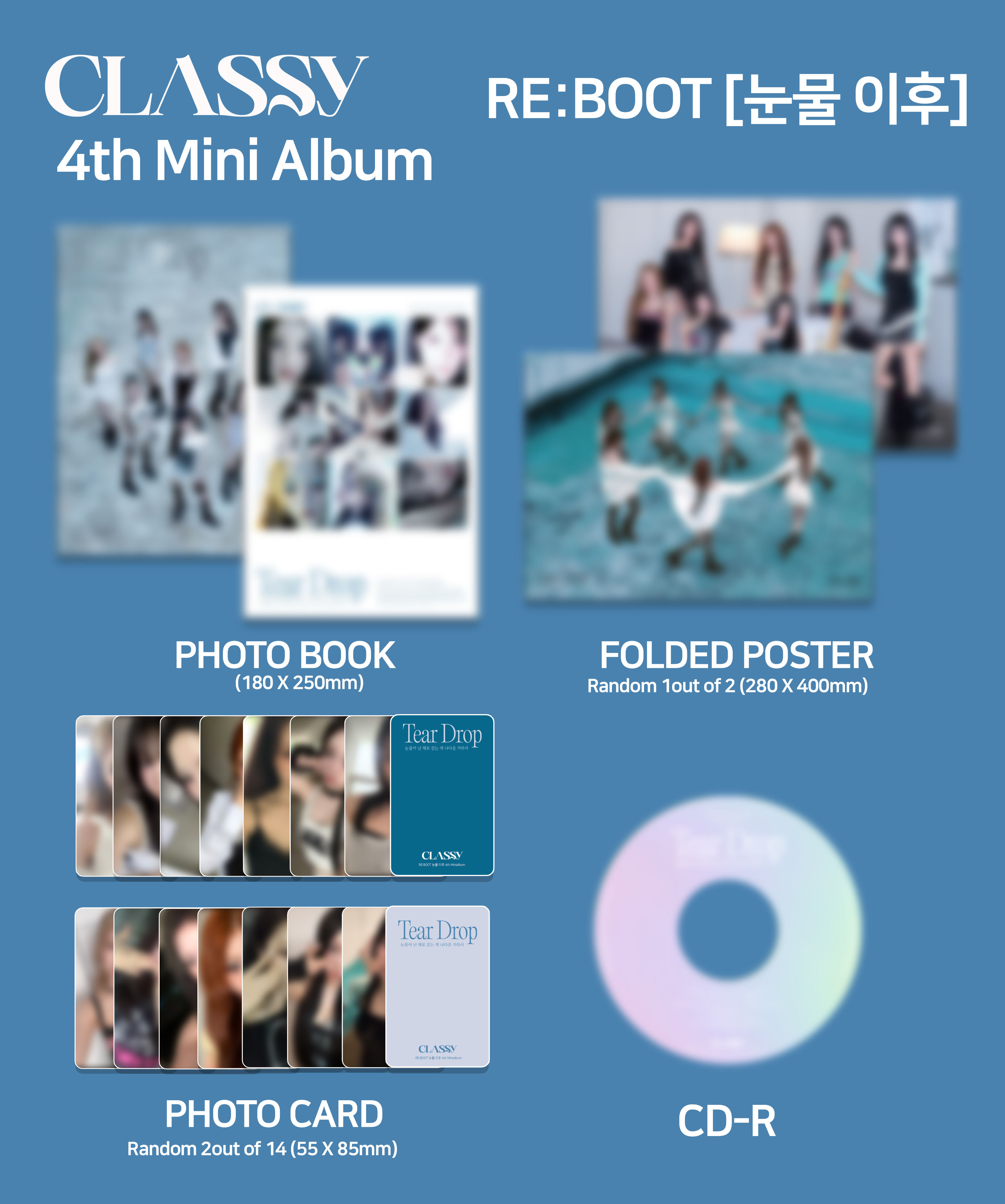CLASSy - 4TH MINI ALBUM [RE:BOOT] (Random Ver.)