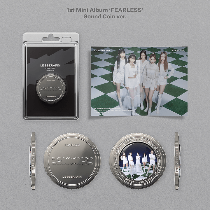 LE SSERAFIM - 1st Mini Album 'FEARLESS' (Sound Coin ver.)