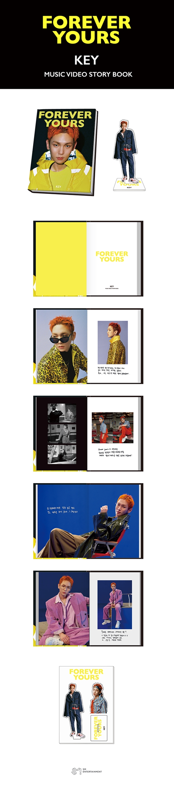 (SHINee) KEY - [Forever Yours] MUSIC VIDEO STORY BOOK