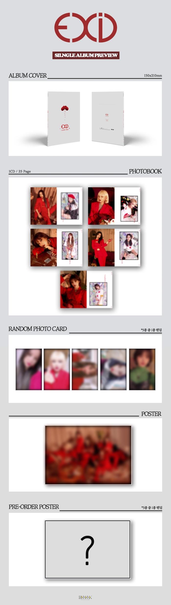 EXID - Single Album [I love you]