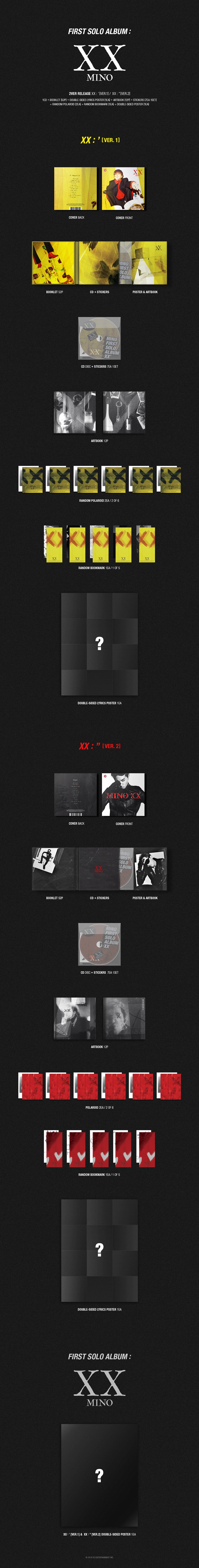 MINO - FIRST SOLO ALBUM [XX]