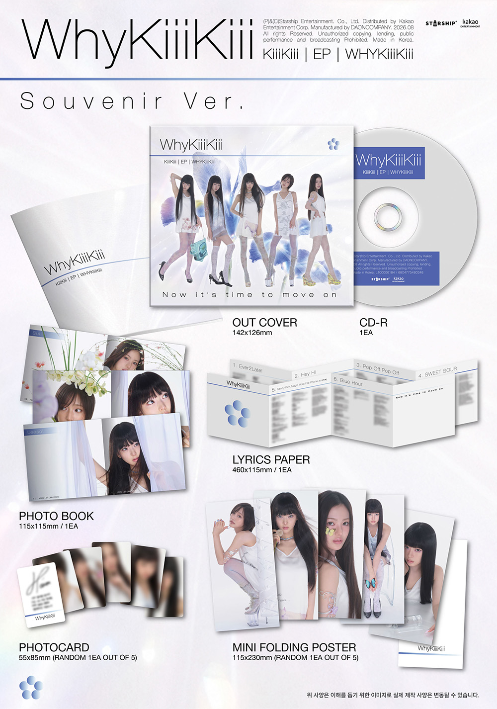 KiiiKiii - EP [WhyKiiiKiii] (SOUVENIR VER.) (DIGIPACK)