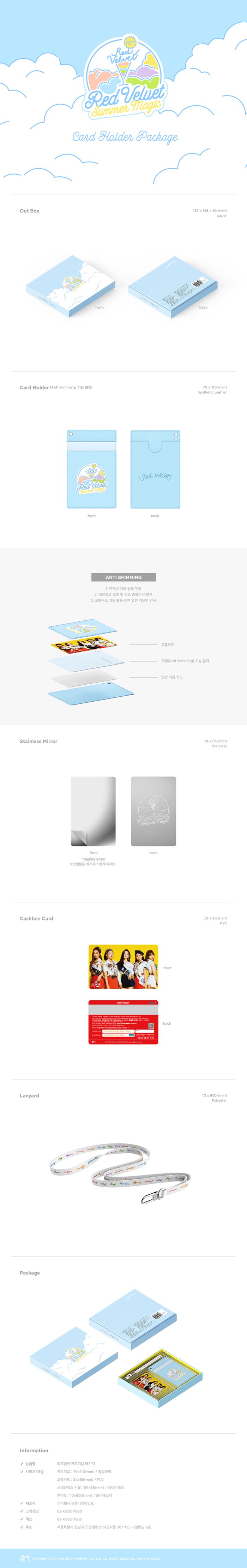 Red Velvet - Card Wallet Set Limited