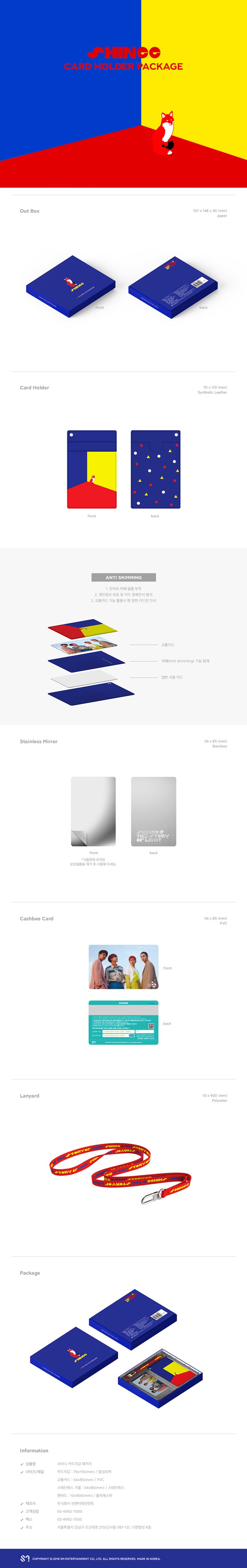 SHINee - Card Wallet Set Limited