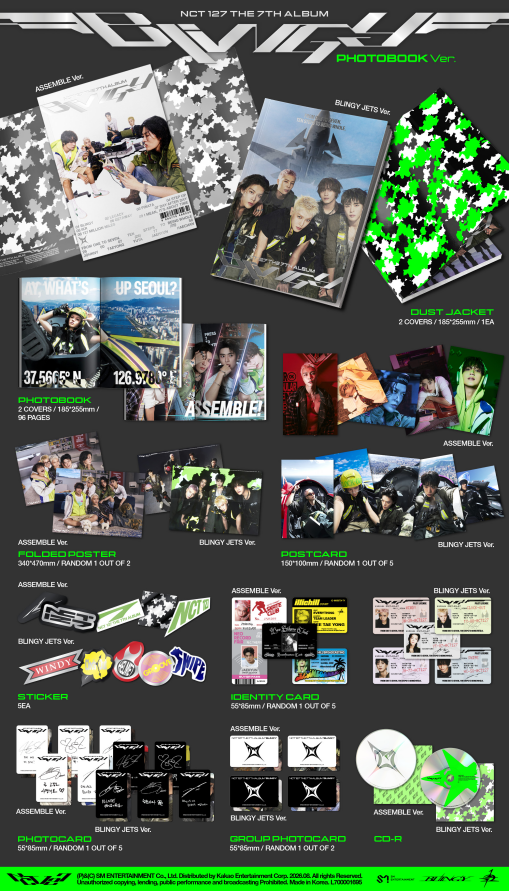 NCT 127 - [BLINGY] (Photobook Ver.) (Random Ver.)