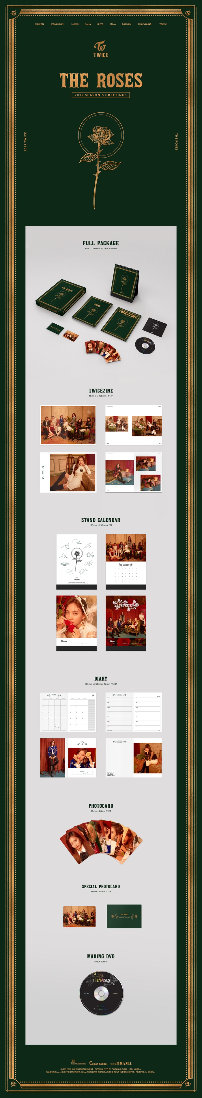 TWICE - 2019 Season Greetings