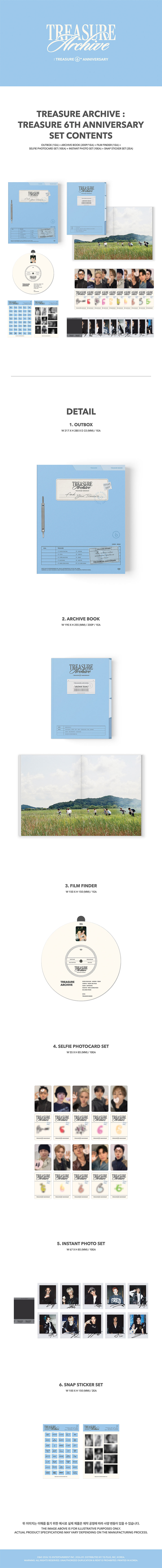 TREASURE - TREASURE ARCHIVE : TREASURE 6th ANNIVERSARY