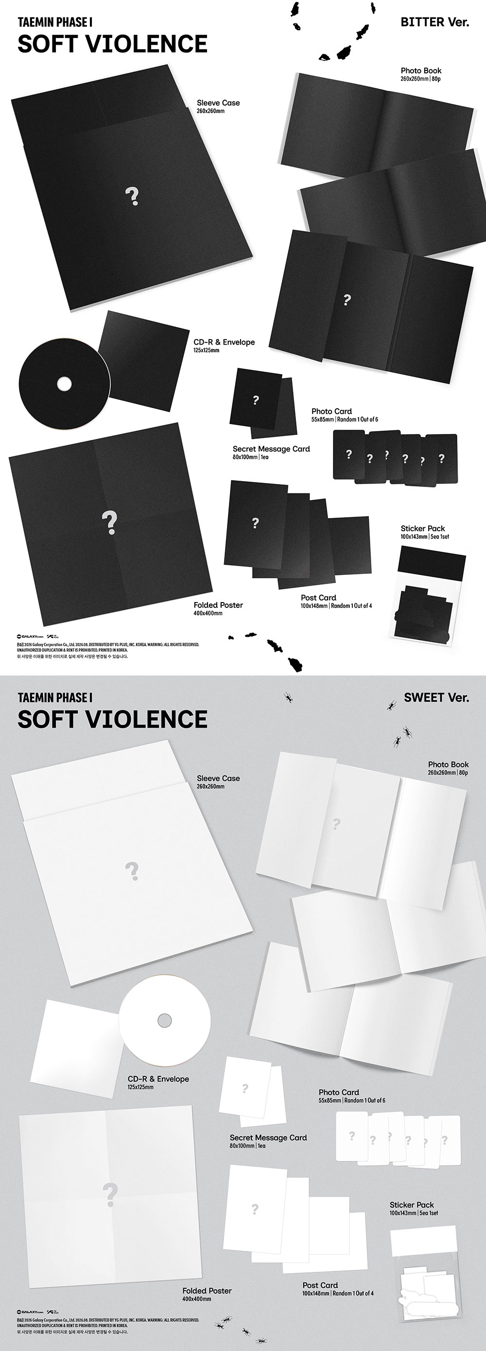 TAEMIN - [PHASE I : Soft Violence] (PHOTO BOOK Ver.) (Random Ver.)