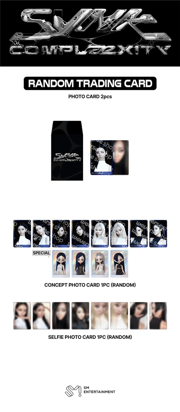 aespa - 2026 aespa LIVE TOUR -SYNK: COMPLaeXITY- MD : RANDOM TRADING CARD