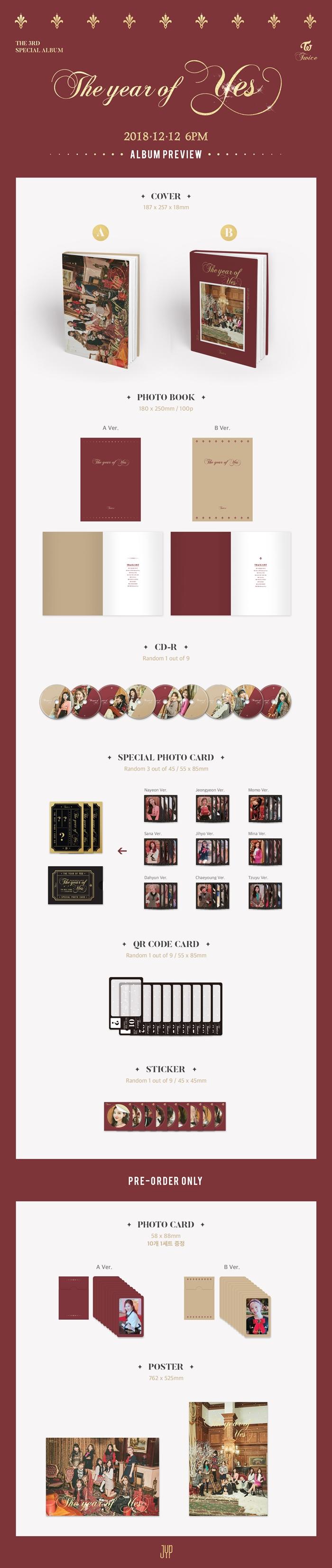 TWICE - THE 3RD SPECIAL ALBUM [The Years of Yes] _Random version