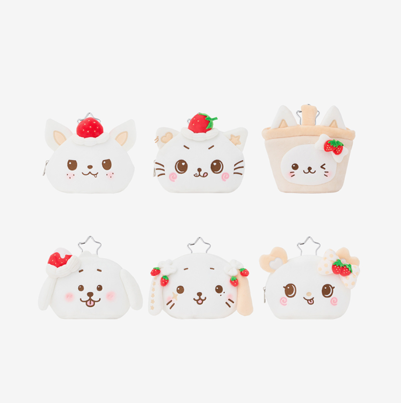 NCT WISH - [Wishberry Bakery] POP-UP OFFICIAL MD : DOLL POUCH (YUSHI)