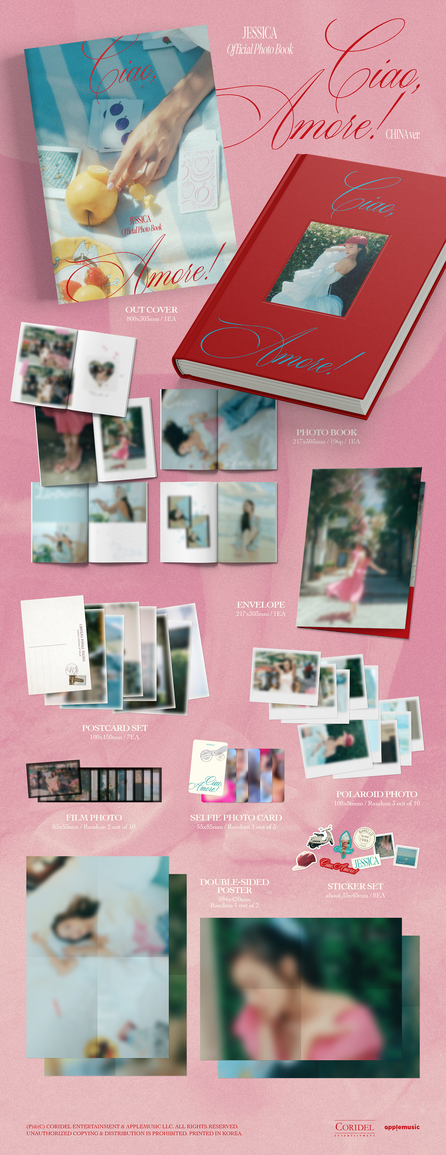 JESSICA - 2026 OFFICIAL PHOTO BOOK [Ciao Amore!] (CHINA ver.)