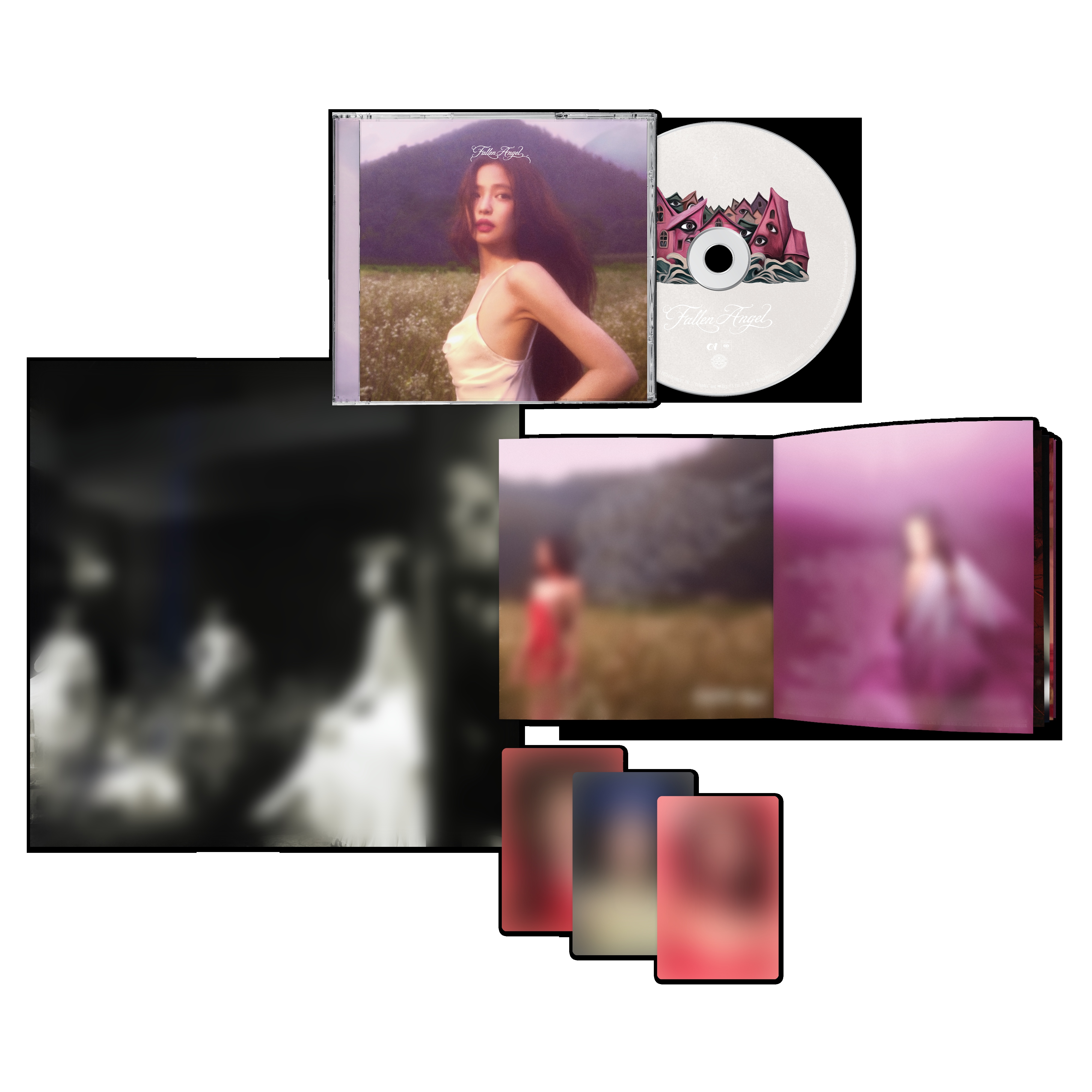JENNIE - EP [Fallen Angel] + Random Photocard (WM)