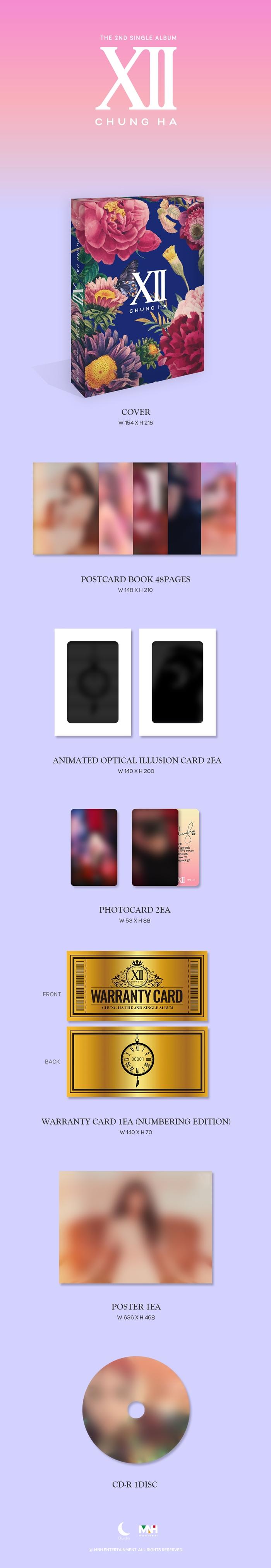 CHUNG HA - 2nd Single Album (Limited)