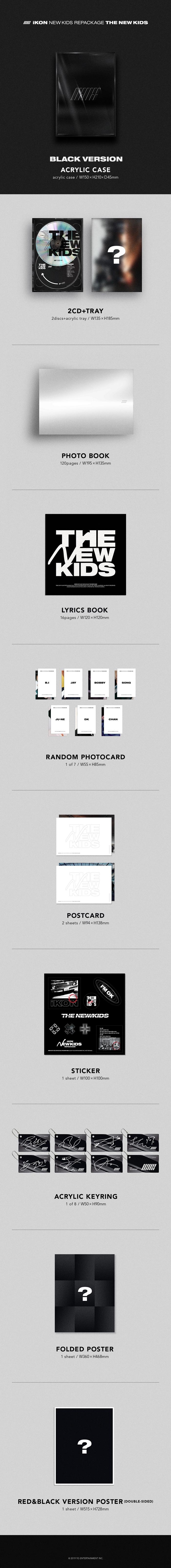 iKON - NEW KIDS REPACKAGE : [THE NEW KIDS] (2CD)