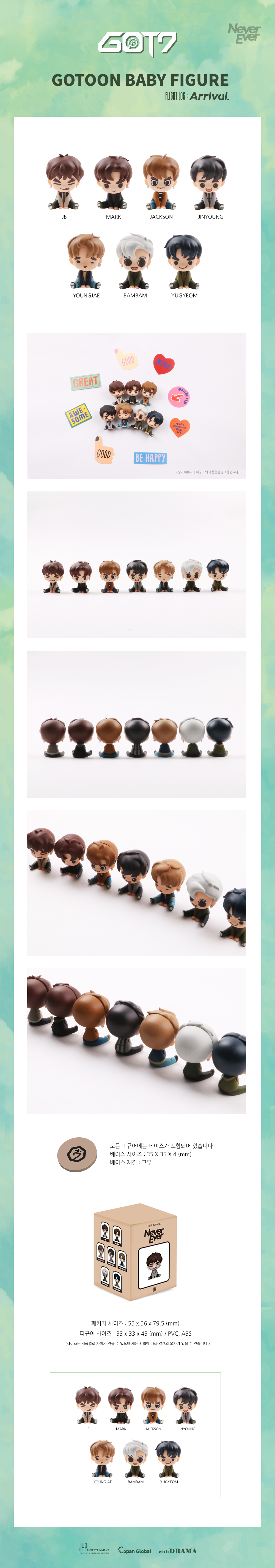 GOT7 - Gotoon Baby Figure (ARRIVAL Ver.)