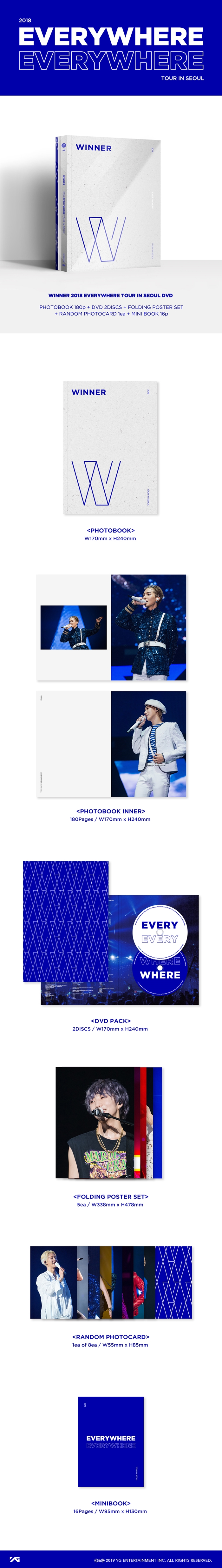 WINNER - 2018 EVERYWHERE TOUR IN SEOUL DVD